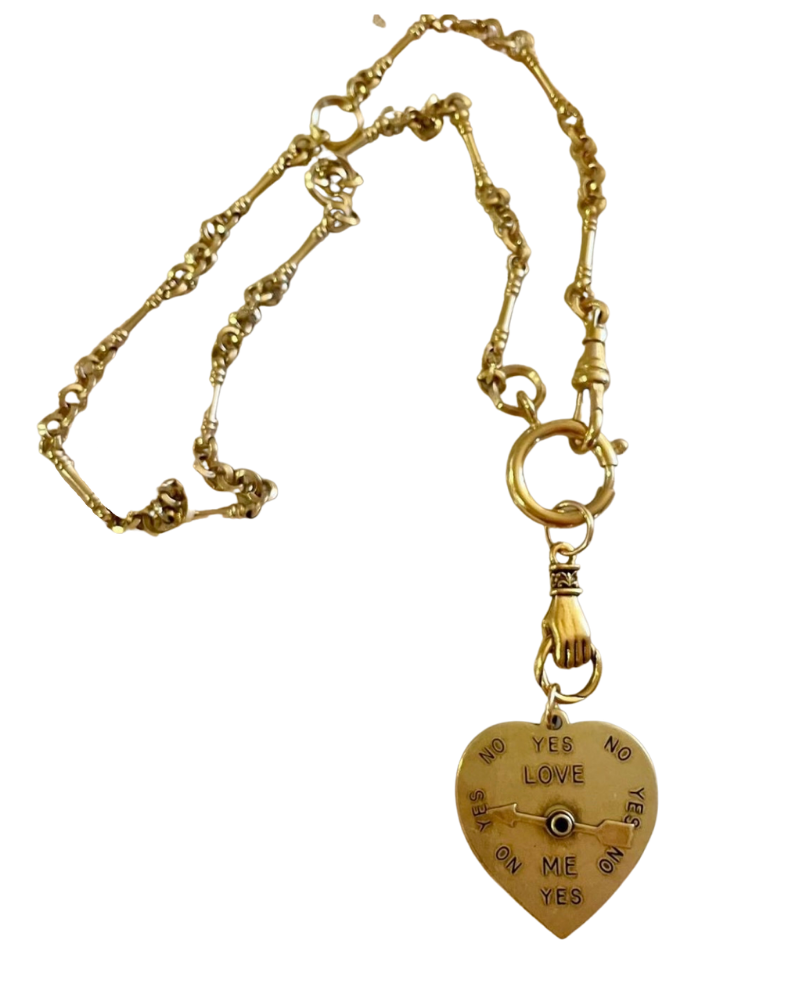 Heart Spinner Necklace