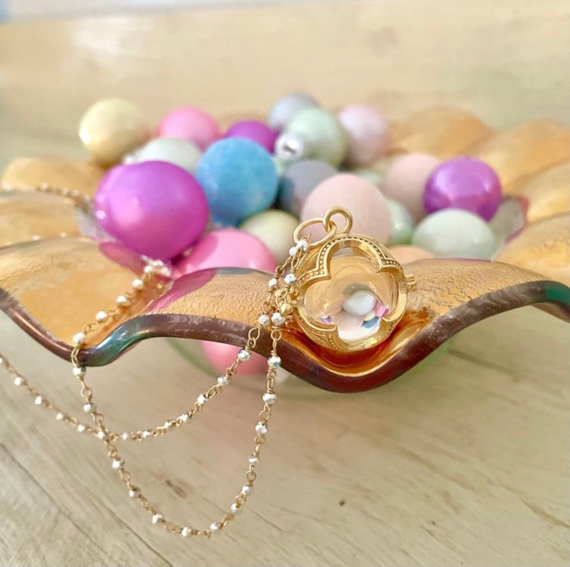 La Cage Dorée Necklace